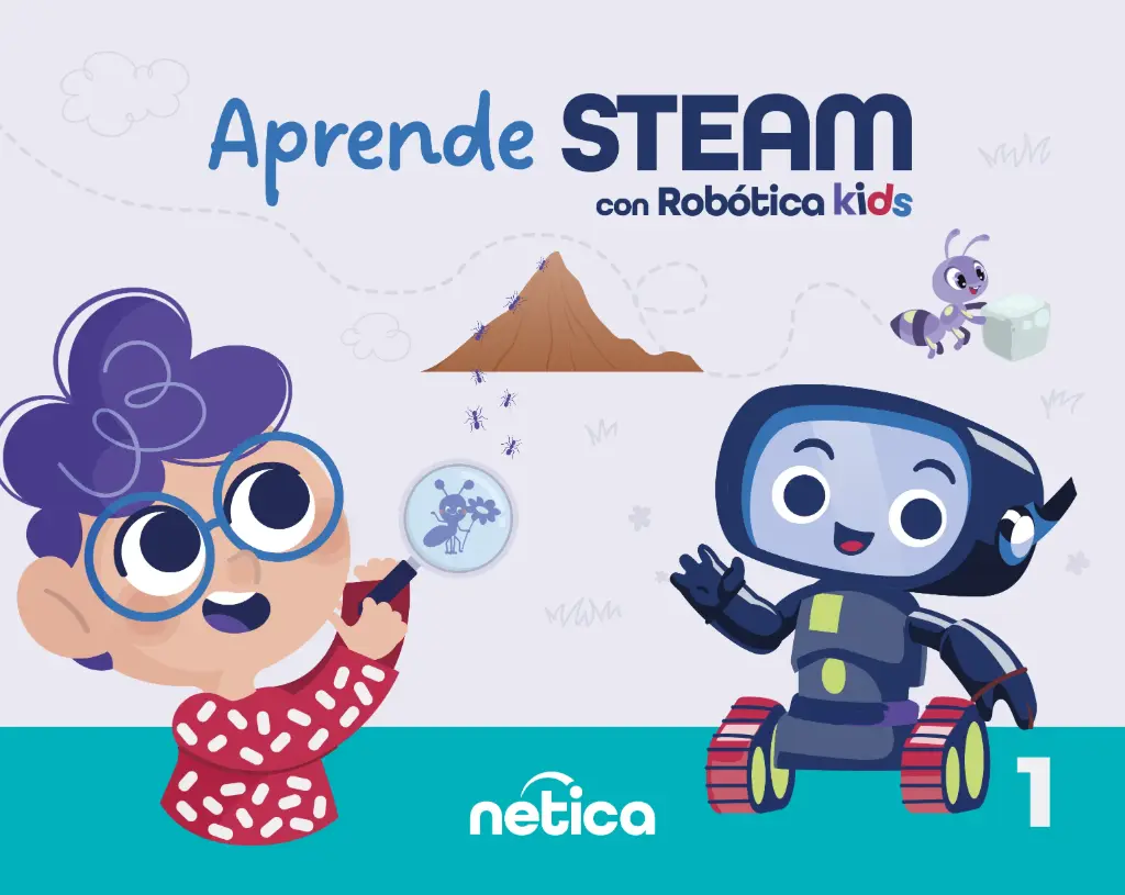 [Libro físico] Aprende STEAM con Robótica kids 1 [impreso] (ISBN 978-970-96503-5-8)