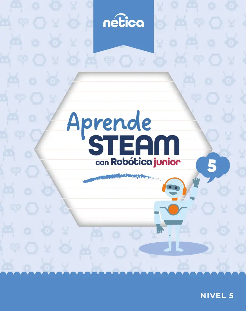 [Libro físico] Aprende STEAM con Robótica Junior 5 [impreso] (ISBN 978-970-96503-0-3)